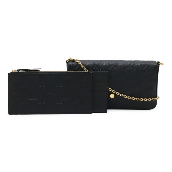 Louis Vuitton Monogram Empreinte Pochette Felicie Felice Shoulder 2WAY Clutch - Picture 1 of 9